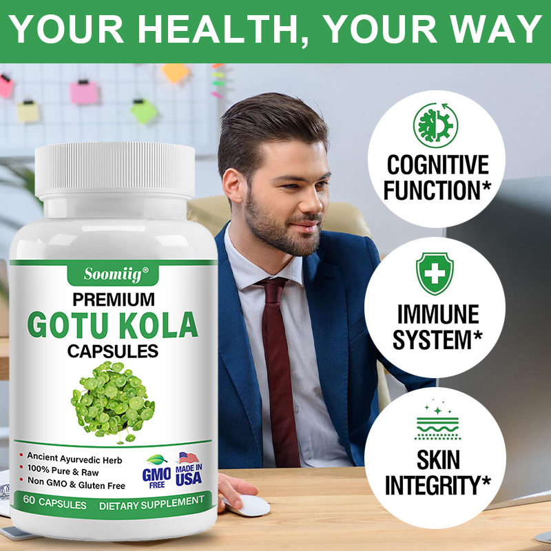 Gotu Kola Capsules 1300mg - Gi - Ginkgo Biloba Extract review and price
