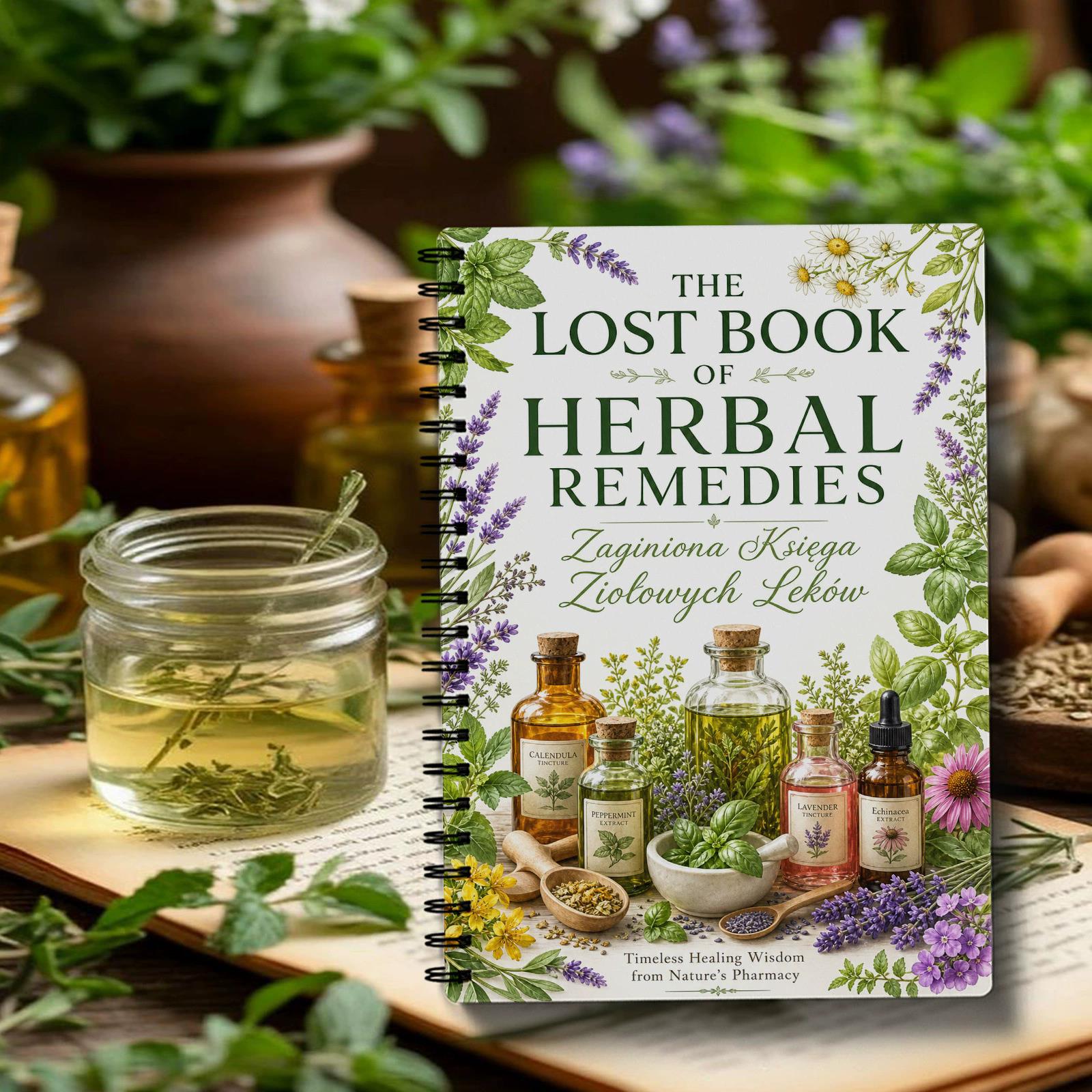 Herbal Remedies Spiral Noteboo - Herbal Wellness In review and price