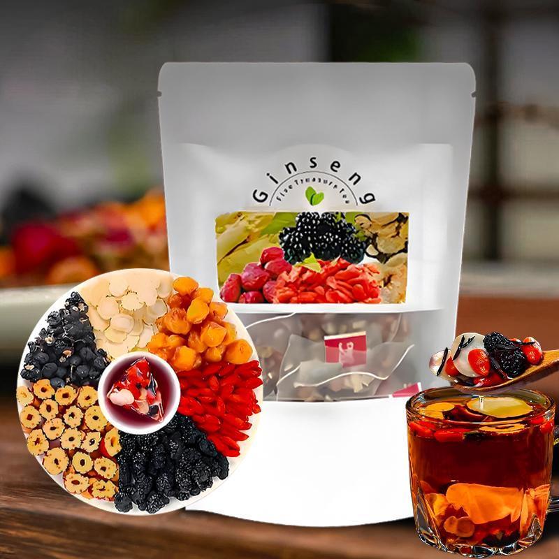 Ginseng Five Treasure Tea Natu - Herbal Wellness In review and price