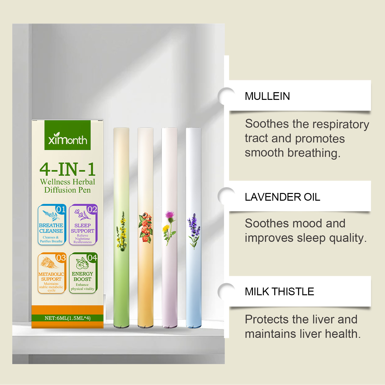 4 In 1 Herbal Energy Combo Sti - Herbal Wellness In review and price