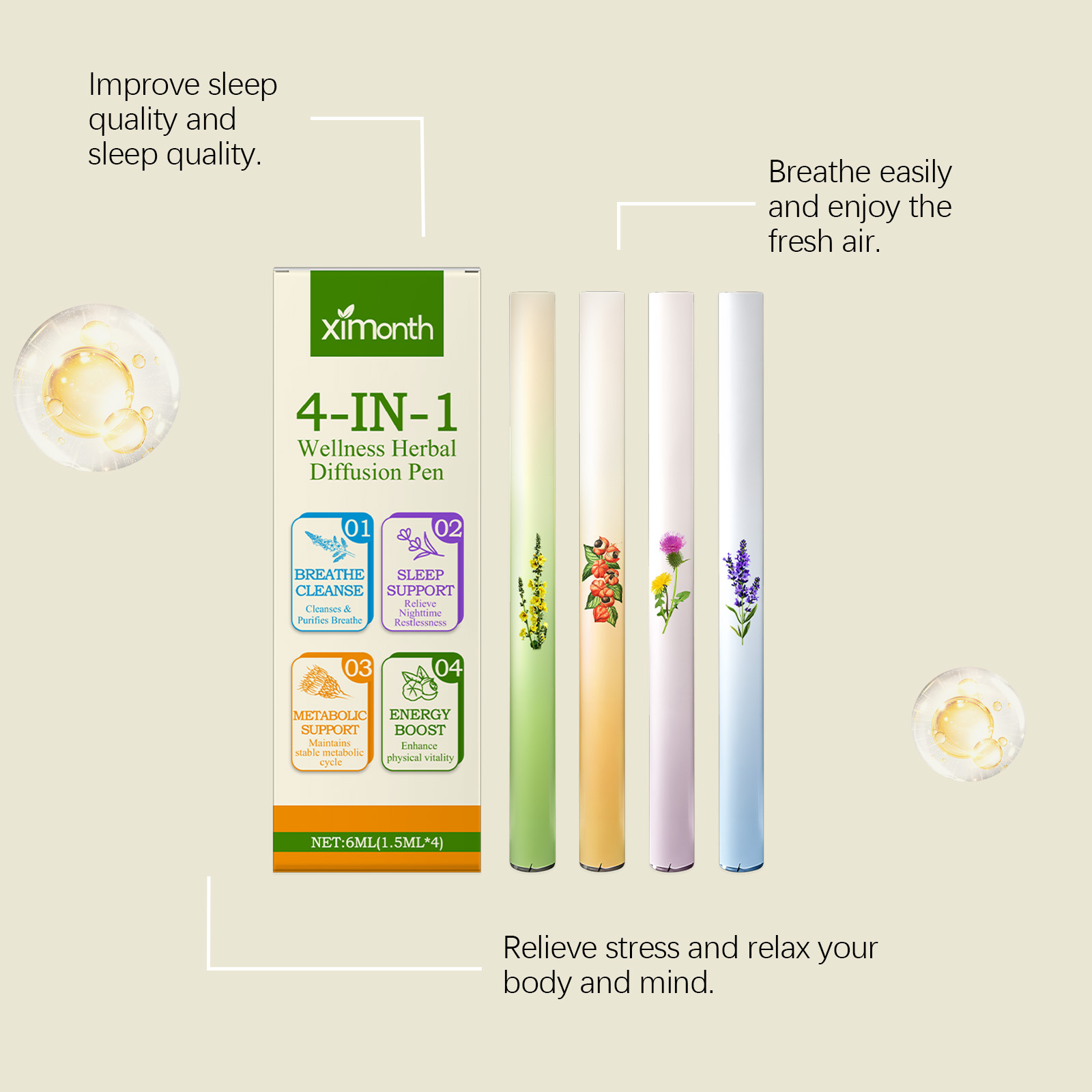 4 In 1 Herbal Energy Combo Sti - Herbal Wellness In review and price