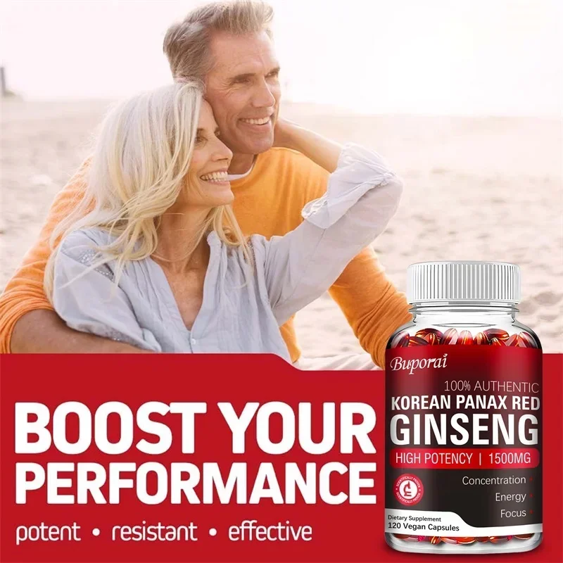 Korean Red Panax Ginseng Capsu - Ginkgo Biloba Extract review and price