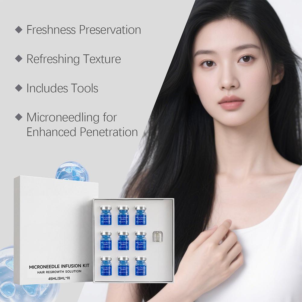 Microneedle Hair Regrowth Kit  - Licorice Root Sticks review and price