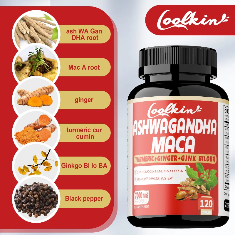 Ashwagandha and Maca Supplemen - Ginkgo Biloba Extract review and price