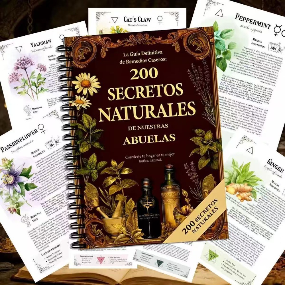 200 Natural Secrets A5 Spanish - Herbal Wellness In review and price