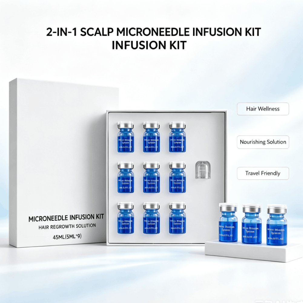 Microneedle Hair Regrowth Kit  - Licorice Root Sticks review and price