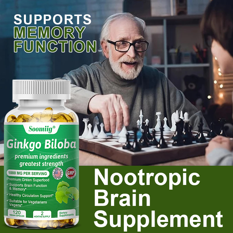 Ginko Biloba Capsules - Brain  - Ginkgo Biloba Extract review and price