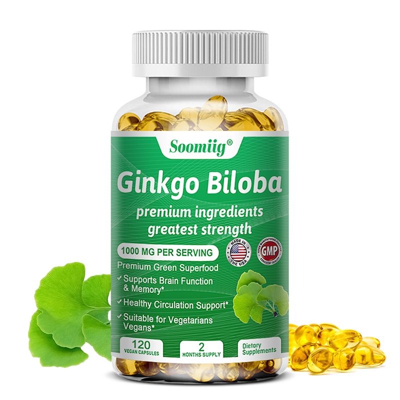 Ginko Biloba Capsules - Brain  - Ginkgo Biloba Extract review and price