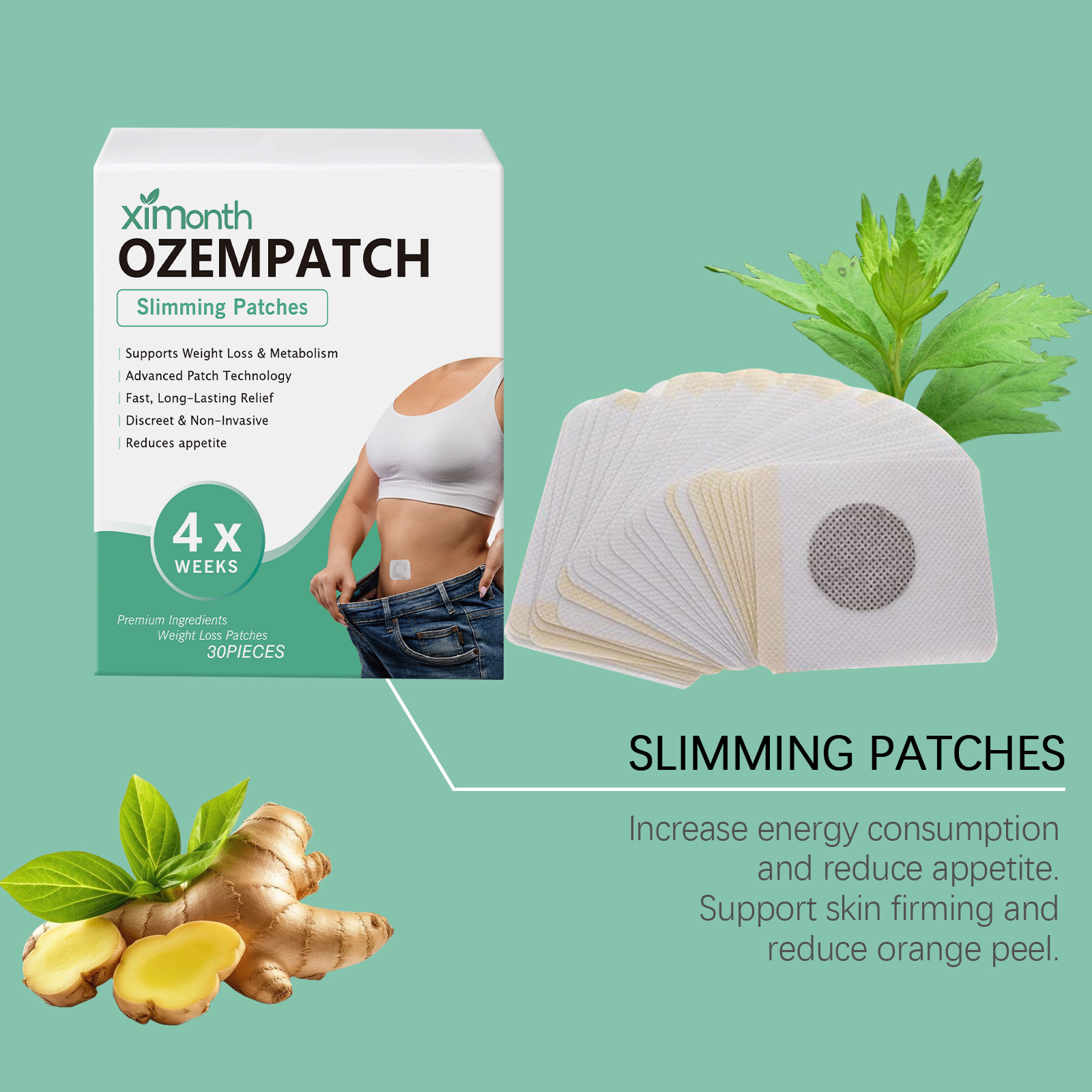 Ximonth Body Shaping Patches I - Herbal Wellness In review and price